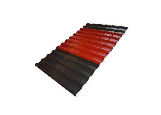 A telha de telhado do PVC de ASA Synthetic Resin corrugou folhas telhando plásticas de UPVC