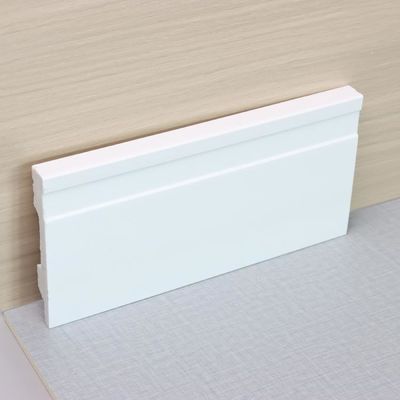 Rodapé branco 2.9m do poliestireno da placa de contorno da parede do OEM picosegundo