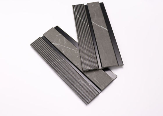 Placa de madeira decorativa impermeável interior da parede da grão do painel de parede do poliestireno