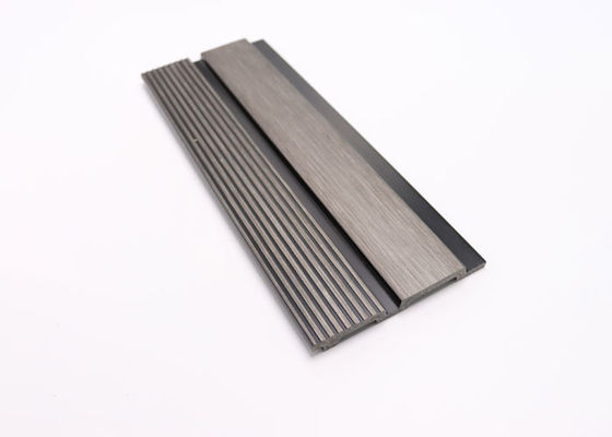 Painel de parede interior acanelado de Arábia Saudita picosegundo da cor de madeira para a decoração interior