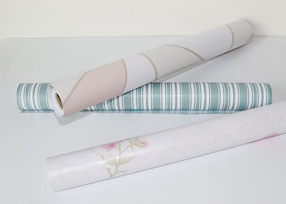 Decoração luxuosa autoadesiva da casa de Rolls do papel de parede do PVC do vinil