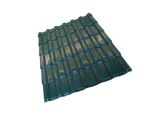A telha de telhado do PVC de ASA Synthetic Resin corrugou folhas telhando plásticas de UPVC