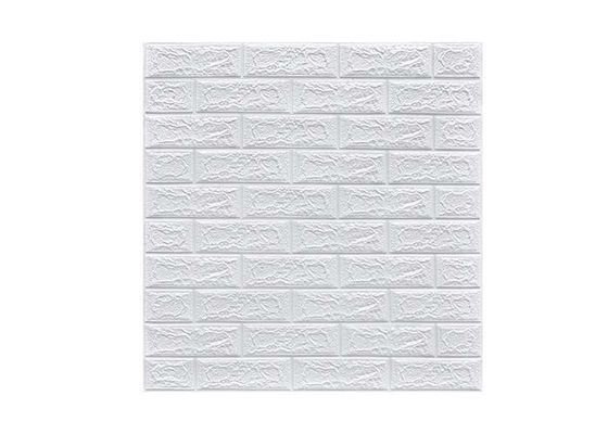 Tijolo impermeável 77cm do papel de parede do papel de parede 3D da espuma do PE de DIY Art Decor Interior