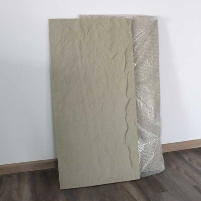 falso do plutônio do painel de parede de pedra do poliuretano do peso leve de 120 * de 60cm 5cm