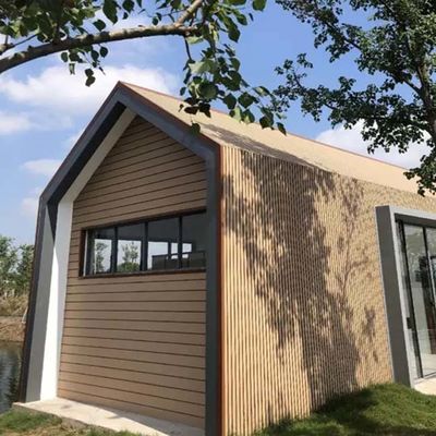 Revestimento de parede de madeira WPC para exterior 219*26mm