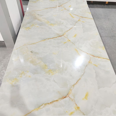 Tabela UV de 1220*2440*3mm, resistente à água, altamente brilhante/laminada, para decoração doméstica