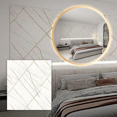 Folha de mármore de PVC Brilhante/Mat para decoração de interiores