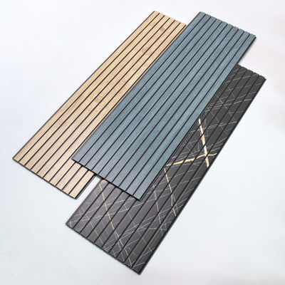 Painel de parede de PVC de flutuante, resistente ao fogo, folha de PVC, painel de parede de PVC leve para decoração de interiores, painel de parede de PVC de atacado, fácil instalação