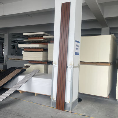 Painel de teto de PVC decorativo para parede PVC comercial para revestimento de parede interior Painel de parede durável Material de parede limpo fácil