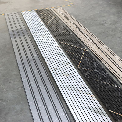 Painel de teto em PVC com padrão de mármore usado como painel de parede Decoração de parede moderna e luxuosa Alternativa leve ao painel de parede de pedra