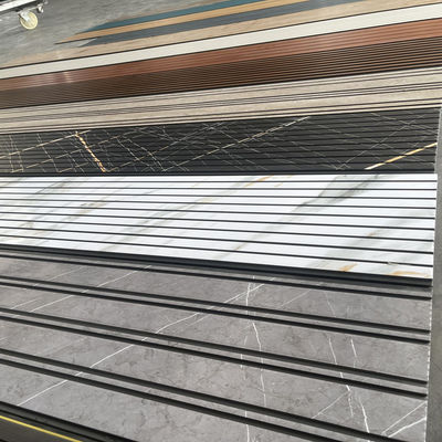 Painel de Parede em PVC à Prova d'Água e Fogo, Leve, Fácil Instalação, Placa de Parede Interior e Exterior para Banheiro, Cozinha e Sala de Estar