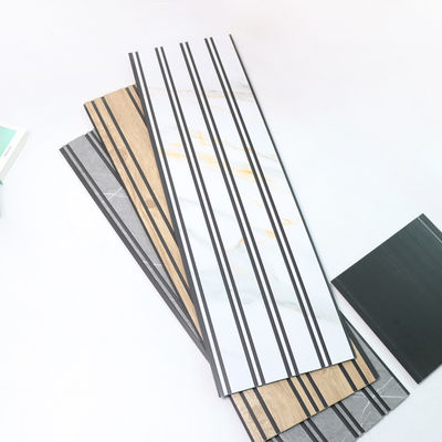 Painel de Parede em PVC à Prova d'Água e Fogo, Leve, Fácil Instalação, Placa de Parede Interior e Exterior para Banheiro, Cozinha e Sala de Estar