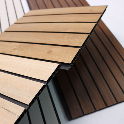 Painel de parede de isolamento acústico de PVC Painel de parede de isolamento térmico para escritório Parede divisória do quarto Material de economia de energia