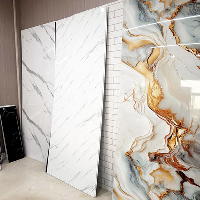 Painel de Parede de Chuveiro em PVC com Design Moderno para Banheiros Domésticos e de Hotéis