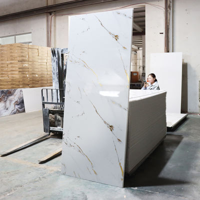 Painel de Parede de Chuveiro em PVC com Design Moderno para Banheiros Domésticos e de Hotéis