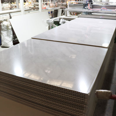 Painéis de PVC para banheiros de hotéis anti-arranhões 1000x2400mm