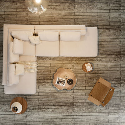 Peel e adhesivo impermeável PVC adesivo de piso para entusiastas de bricolage procurando