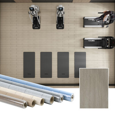 Fácil de instalar e remover. Decalque de chão de baixa manutenção. Resiste à água, desbotamento e desgaste diário para uma beleza duradoura.