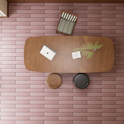 Fácil de instalar e remover. Decalque de chão de baixa manutenção. Resiste à água, desbotamento e desgaste diário para uma beleza duradoura.