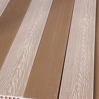 Decking de parede de WPC co-extrudido.