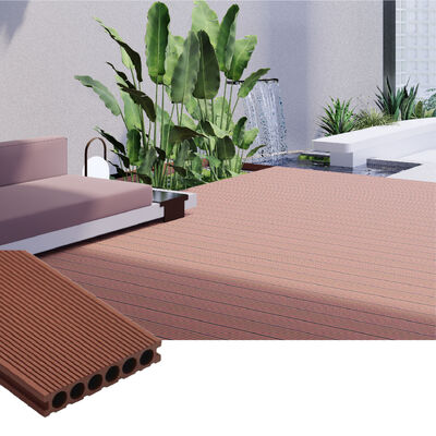 Textura personalizada Decking de WPC para o exterior.