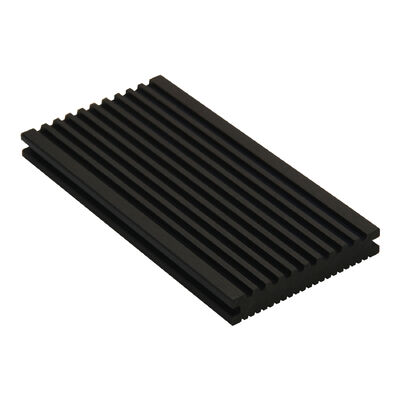 Decking de WPC composto exterior oco.