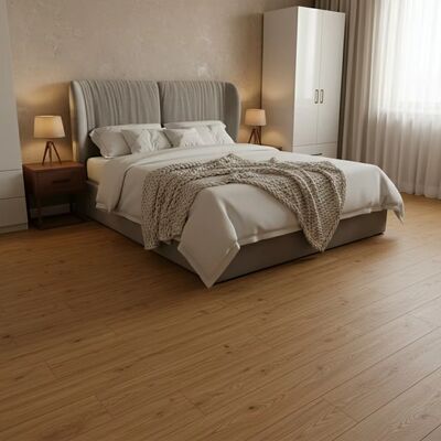 Prancha de flutuação do fechamento do clique da camada do desgaste do assoalho 20mil do vinil rígido impermeável do Spc 5mm