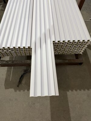 Panela de parede de Wpc 160x24 revestimento