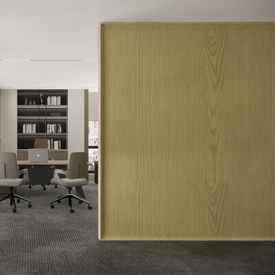 Painel de parede divisória de PVC fácil instalação placa decorativa divisória interior para separação de salas