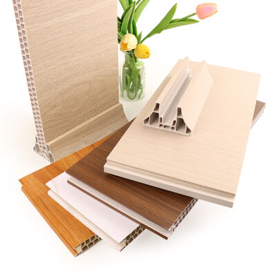 Painel de divisória PVC à prova de água à prova de fogo à prova de umidade para decoração de interiores de escritório