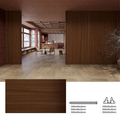 Painel de parede de PVC resistente a incêndio e à água leve para divisória de espaço de escritório