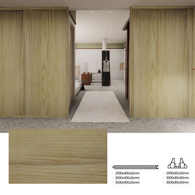 Painel de divisória de PVC à prova de água, à prova de fogo e à prova de umidade Painel de parede para divisão de espaço interior