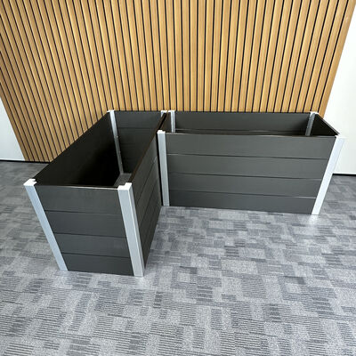 Caixinha de plantação de cama de jardim grande para jardim de ervas vegetais ao ar livre