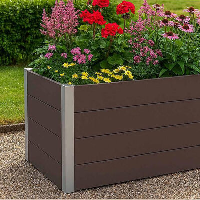 Cama de jardim elevada durável Para pátio do quintal jardim de jardim