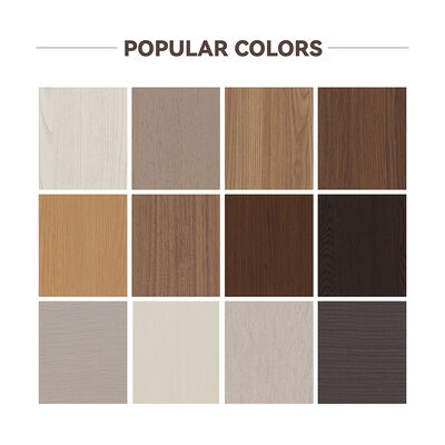 Painel de parede de WPC à prova d'água para interiores Instalação fácil revestimento de parede de flutuante para decoração de interiores