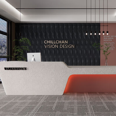 Modern Wood Grain Fluted Design WPC Painel de parede impermeável revestimento de parede interior para sala de estar e quarto