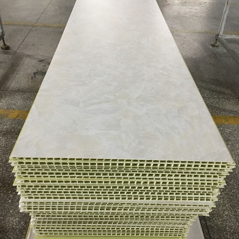 parede interior dos materiais de construção da casa de painel da parede do PVC de 40cm 60cm decorativa