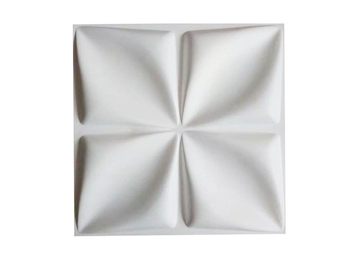 casa decorativa Diamond Gold Wall Panel do PVC dos painéis de parede 3D de 500x500mm