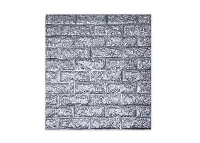 Rolo decorativo da etiqueta da parede da espuma do tijolo autoadesivo da espuma 3D para a decoração da sala de visitas