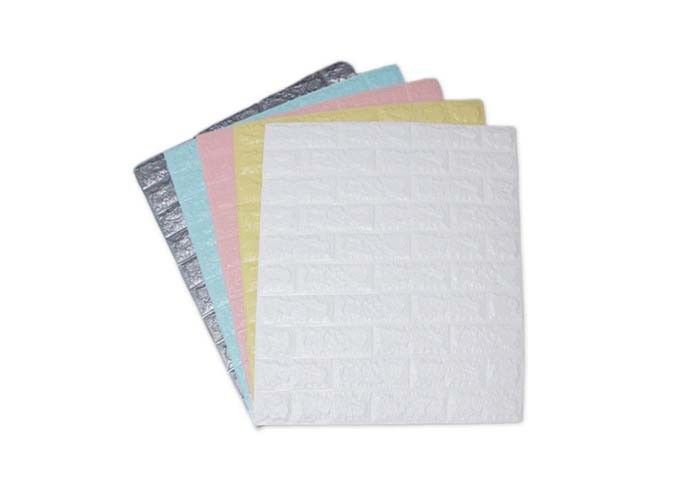 Tijolo impermeável 77cm do papel de parede do papel de parede 3D da espuma do PE de DIY Art Decor Interior