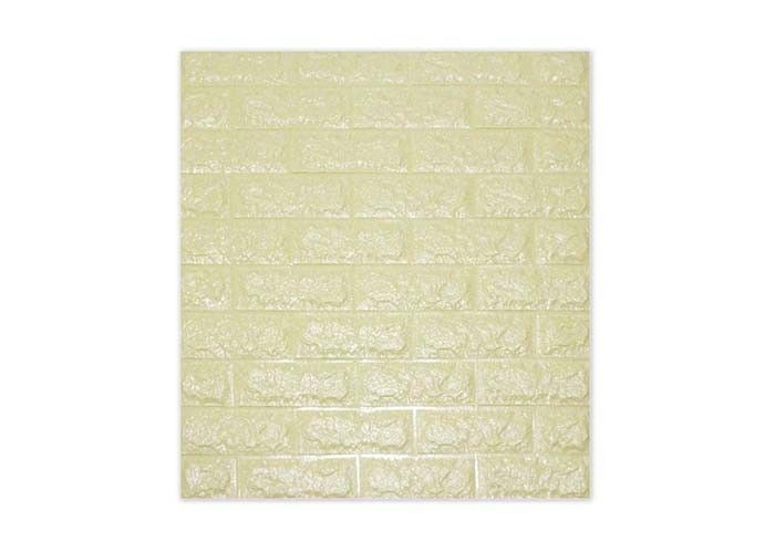 Papel de parede autoadesivo da espuma do PE para a etiqueta da parede da casca e da vara da sala de visitas