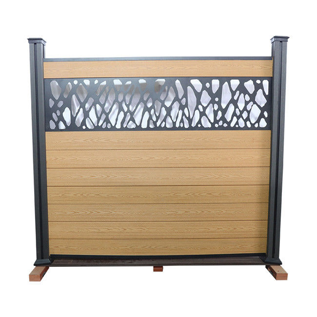 Balcão composto decorativo 90 * 25mm das placas de Panels Waterproof Garden da cerca de Wpc