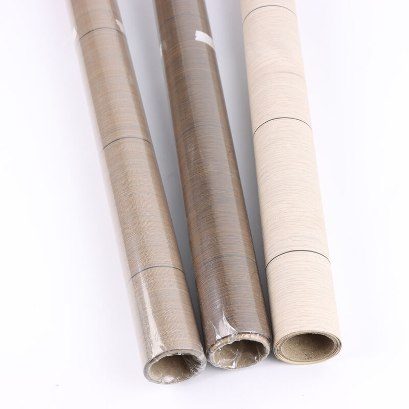 Resistente ao deslizamento 0,3 mm PVC Vinyl Flooring Roll Superfície Decal de piso fácil de limpar e manter