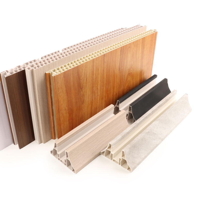 Painel de parede de PVC resistente a incêndio e à água leve para divisória de espaço de escritório