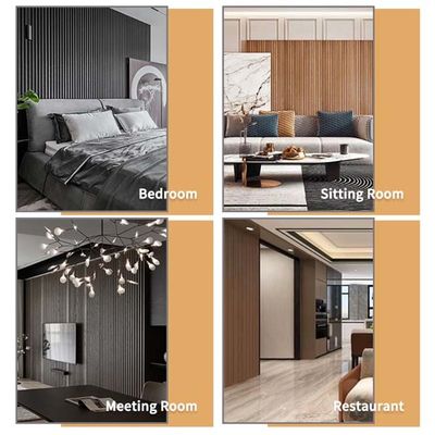 Painel de parede interior do PVC WPC de WPC
