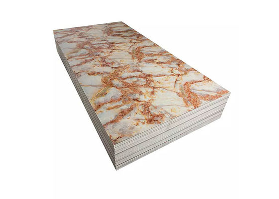 3D que imprime o PVC de mármore UV plástico da parede almofada a decoração interior