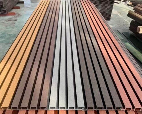 Revestimento composto exterior da parede de WPC