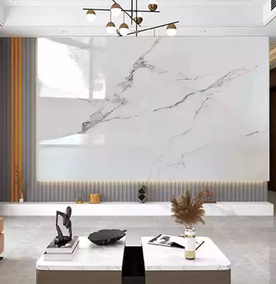 Folha de mármore UV decorativa interior alternativa de mármore 1220x2800x3mm do PVC