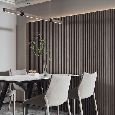 O estilo novo fácil instala o painel de parede interno do revestimento da parede da decoração WPC 3D