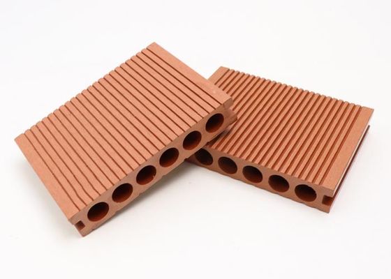Decking composto plástico de madeira composto das placas de plataforma de 140x25mm para o jardim